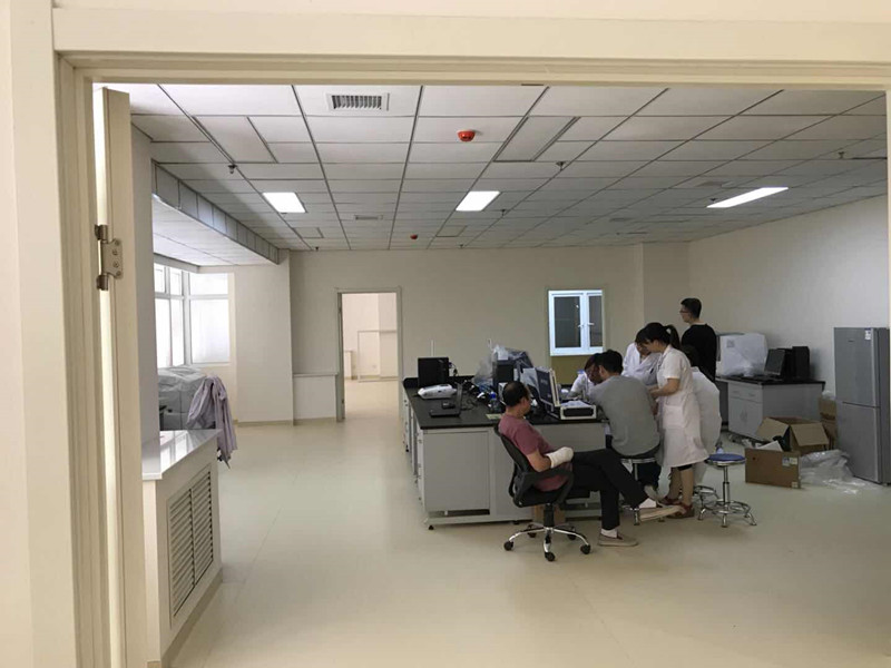 便携式探花视频在线检测仪走进石家庄中冀康复医院治疗探花视频在线方便快捷准确