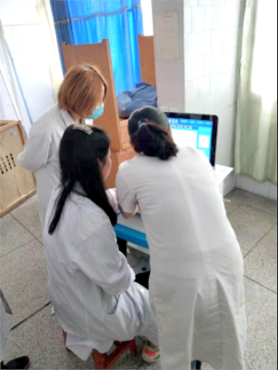 探花视频在线检测仪走进湖南常德澧县第二人民医院成功安装并投入使用