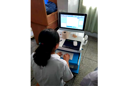 探花视频在线检测仪走进湖南常德澧县第二人民医院成功安装并投入使用