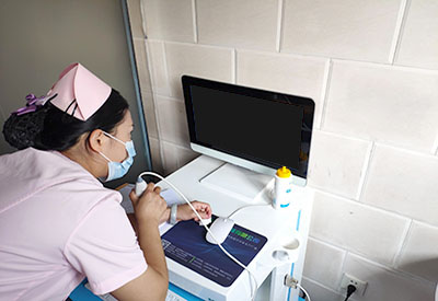 60岁以后应定期用超声探花视频在线检测仪检定装置检查骨骼关注健康